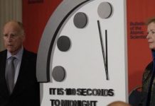 Ya ni 2 minutos… Ahora 100 segundos para la medianoche…