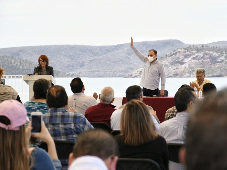 Ofrece Durazo solución integral a problemas de agua en Sonora