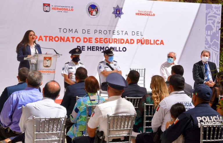 Buscará patronato de seguridad pública mejorar calidad de vida de policías de Hermosillo