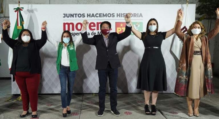 Van Morena-PT-PVEM en alianza en 183 distritos federales
