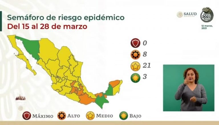 Pasa Sonora a verde en semáforo Covid; pide CPA no relajar medidas de seguridad