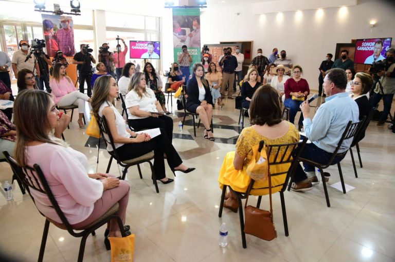 Un Gobierno al servicio de las mujeres, ofrece el “Borrego” Gándara