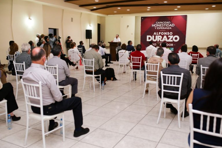 Propone Alfonso Durazo un corredor fiscal Nogales-Guaymas y ampliar todas las aduanas