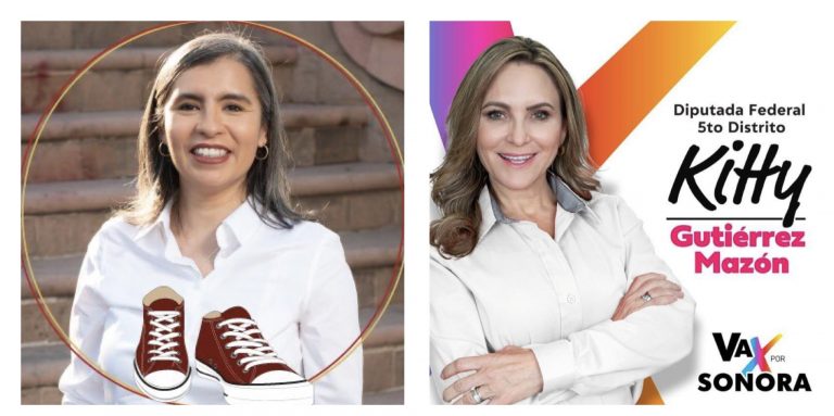 Pelean el Distrito 5 de Hermosillo la “Niña Bien” del PRI con la “Igualada” Feminista de Morena
