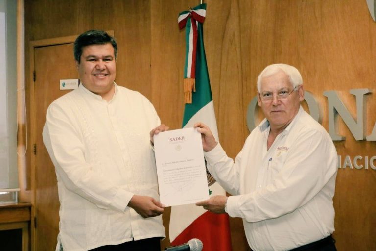 Rinde protesta Octavio Almada Palafox como nuevo titular de la Comisión Nacional de Acuacultura y Pesca