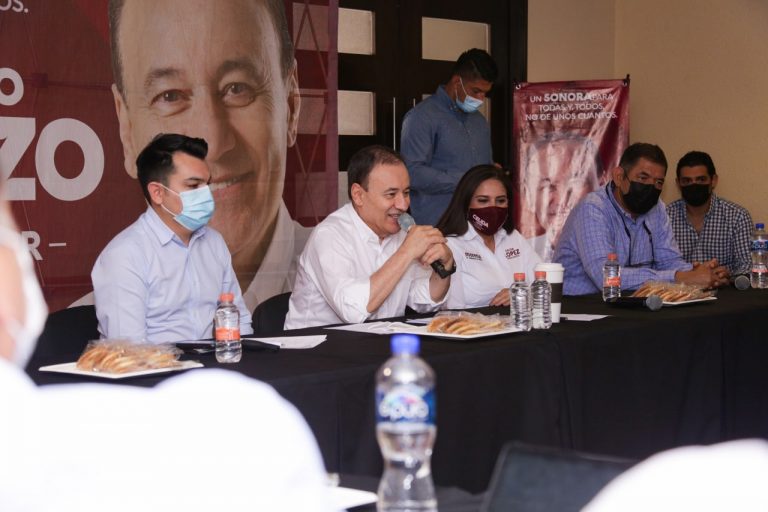 Alfonso Durazo propone transparencia total en la licitación y contratación de obras