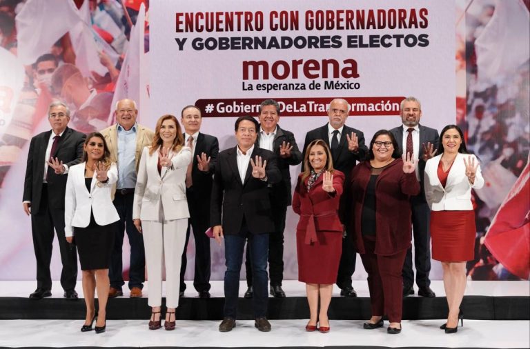 Acuerdan gobernadores electos por Morena dar impulso a 4T en sus estados