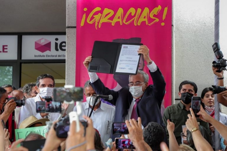 Ruben Rocha Moya ya es gobernador electo de Sinaloa