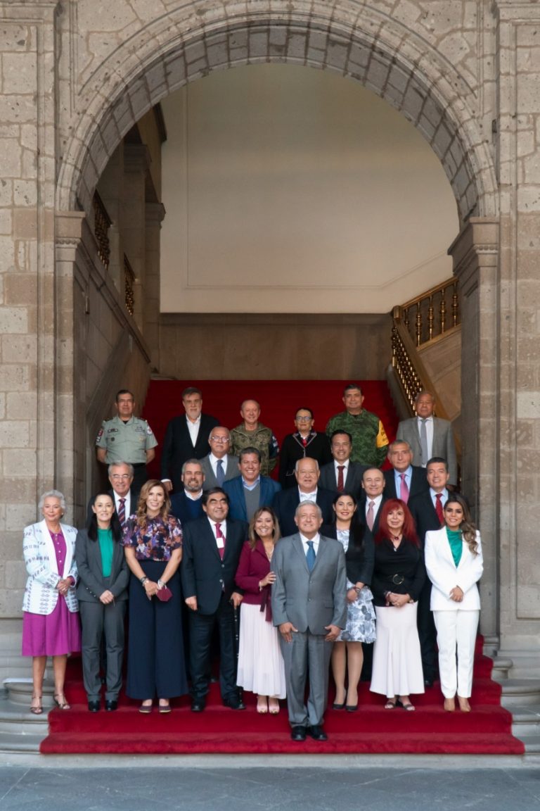 Alfonso Durazo se reúne con gobernadores y el presidente; acuerdan acciones en seguridad