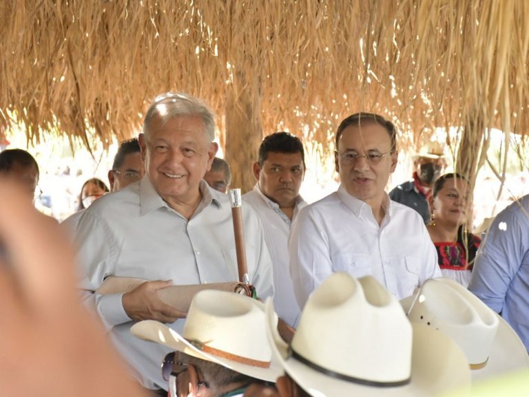 Justicia a los Yaquis para lograr paz, manifiesta Durazo; recibe respaldo del presidente López Obrador