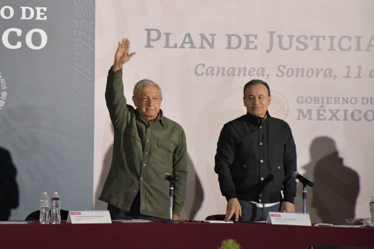 Plan de Justicia para Cananea es un salto histórico en el bienestar de la población: gobernador Alfonso Durazo.