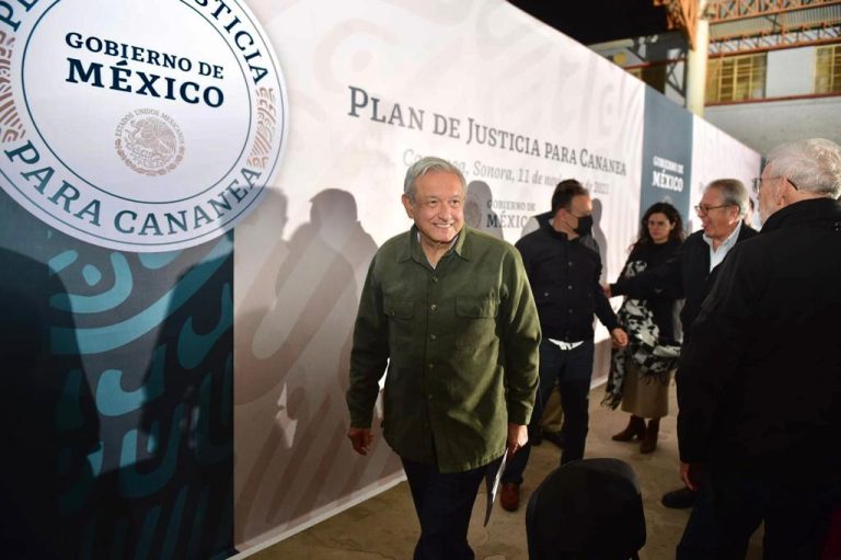 En Sonora, presidente informa avances del Plan de Justicia para Cananea