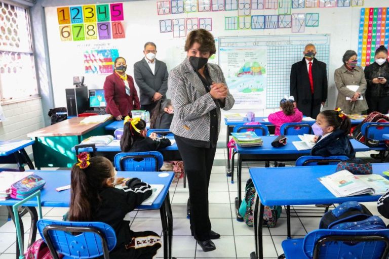 Retorno a la escuela seguro, logro de todos: Delfina Gómez Alvarez