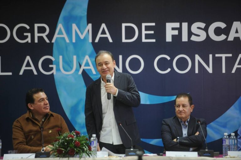 Mediante un trabajo eficiente se podrá aprovechar mejor el agua: gobernador Alfonso Durazo