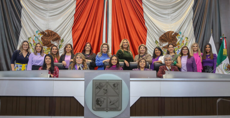 Diputados de Sonora conmemoran Día de la Mujer y celebran avances legislativos para poner piso parejo