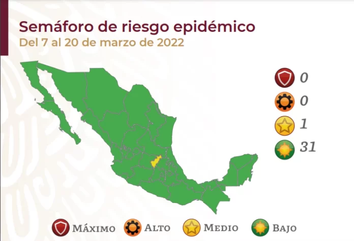 Mapa Covid 7 de marzo