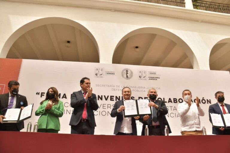 Sonorenses tendrán derecho a una defensa legal de calidad: gobernador Alfonso Durazo