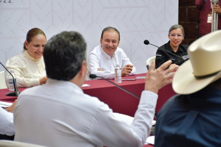 Iremos junto a las y los presidentes municipales para dar solución a los problemas: gobernador Alfonso Durazo