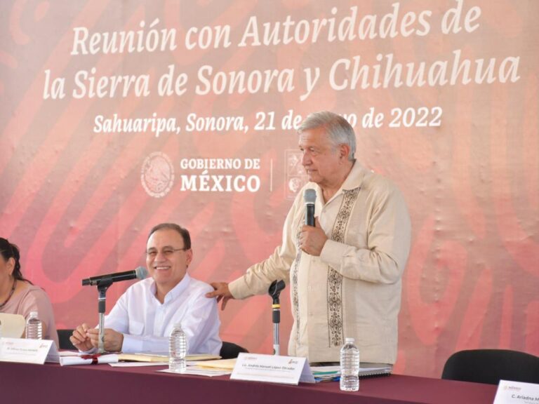 <strong>Gestiona gobernador Alfonso Durazo apoyos para necesidades históricas de la sierra sonorense</strong>