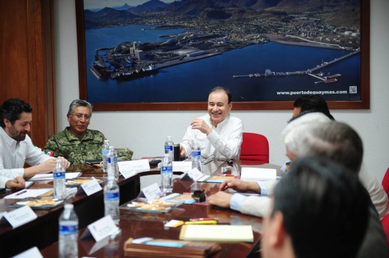 Modernización del Puerto de Guaymas promoverá el intercambio comercial entre México y Estados Unidos: gobernador Alfonso Durazo