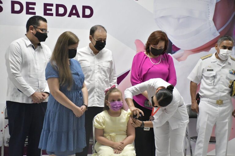 Garantizarán vacunas para todos los niños de Sonora, anticipó el gobernador Alfonso Durazo