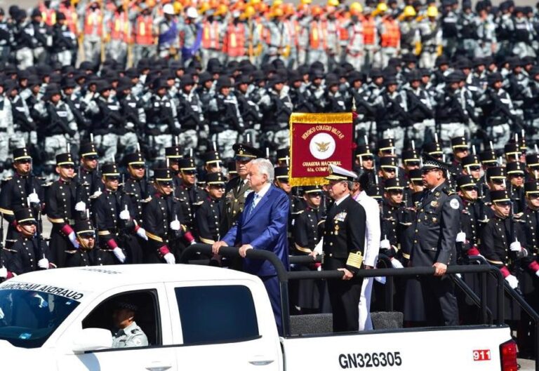 Gobernador Durazo se enorgullece de haber aportado en la construcción de la Guardia Nacional