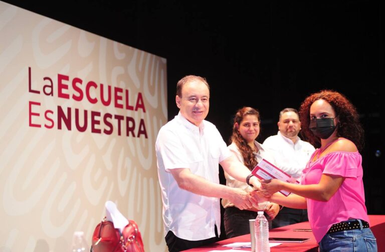 Como nunca en la historia apoyamos a las escuelas en Sonora: gobernador Alfonso Durazo