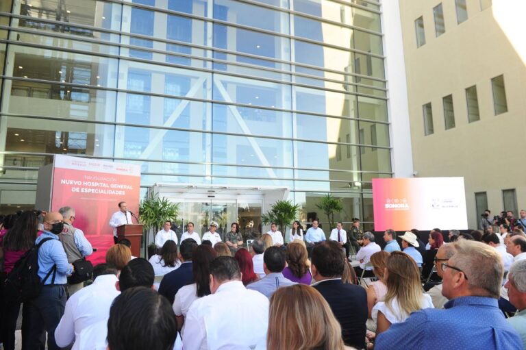 El nuevo Hospital General del Estado representa un parteaguas en la salud de las y los sonorenses: gobernador Alfonso Durazo