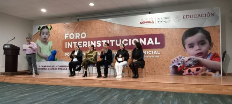 Analizan política de educación inicial para Sonora
