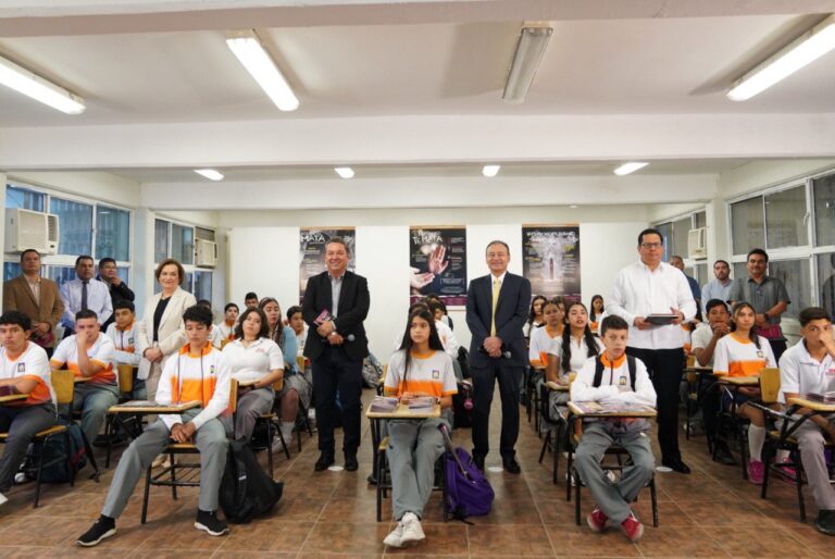 En Sonora, prevenimos las adicciones en estudiantes: gobernador Alfonso Durazo
