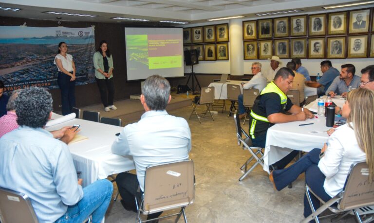 Funge Navojoa como sede regional de taller de ordenamiento territorial y desarrollo urbano