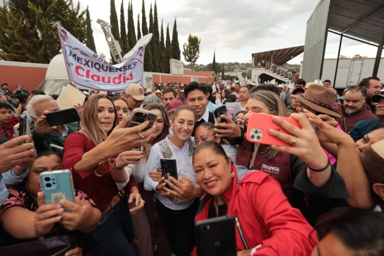 ’’El peso está más fuerte que nunca, hay estabilidad económica en el país’’: Claudia Sheinbaum en Atlacomulco, Estado de México