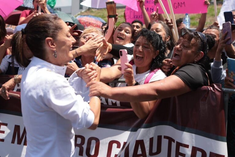 ‘’La economía está mejor que nunca. México hoy brilla en todo el mundo“: resaltó Claudia Sheinbaum en la Alcaldía Gustavo A. Madero de la CDMX
