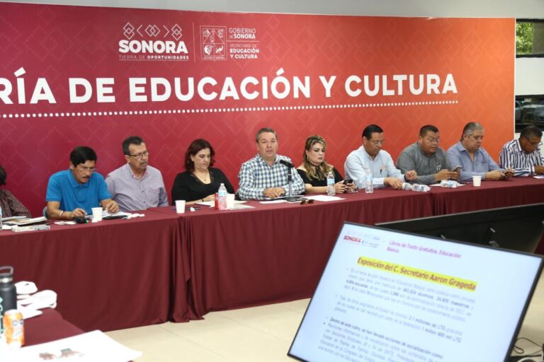 Presenta SEC Sonora informe sobre organización del ciclo escolar 2023-2024 a diputados