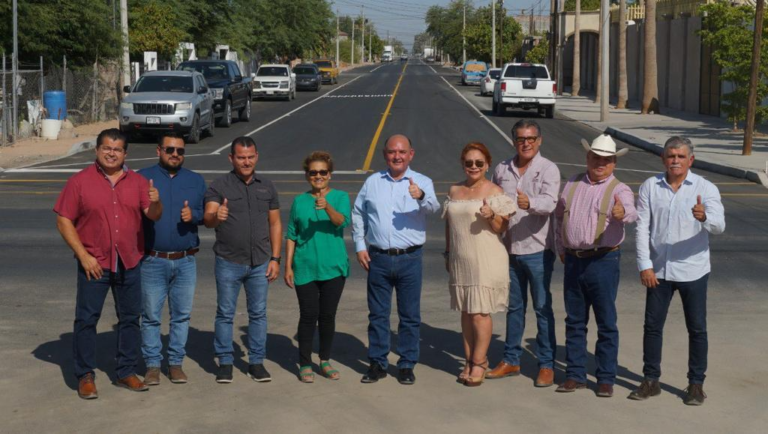 Lista ya la nueva carpeta asfáltica en Av. Carranza