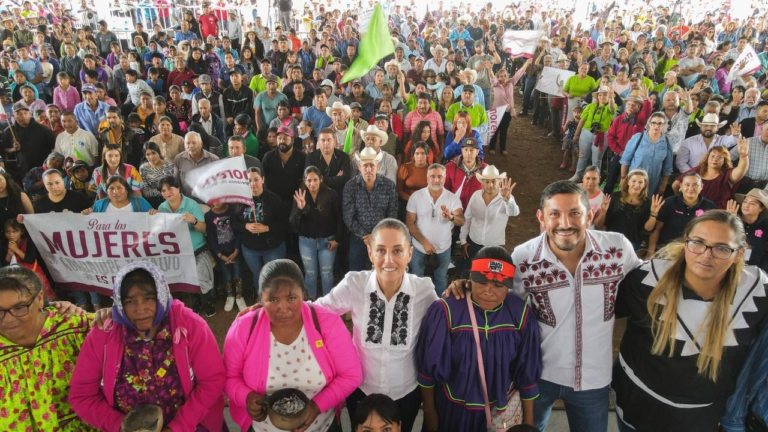 Refrenda Sheinbaum compromiso con planes de justicia a Naciones Originarias
