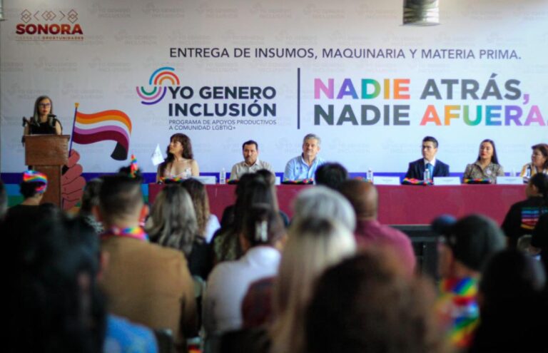 Gobierno de Sonora invierte 4.5 MDP en proyectos productivos para comunidad LGBTIQ+