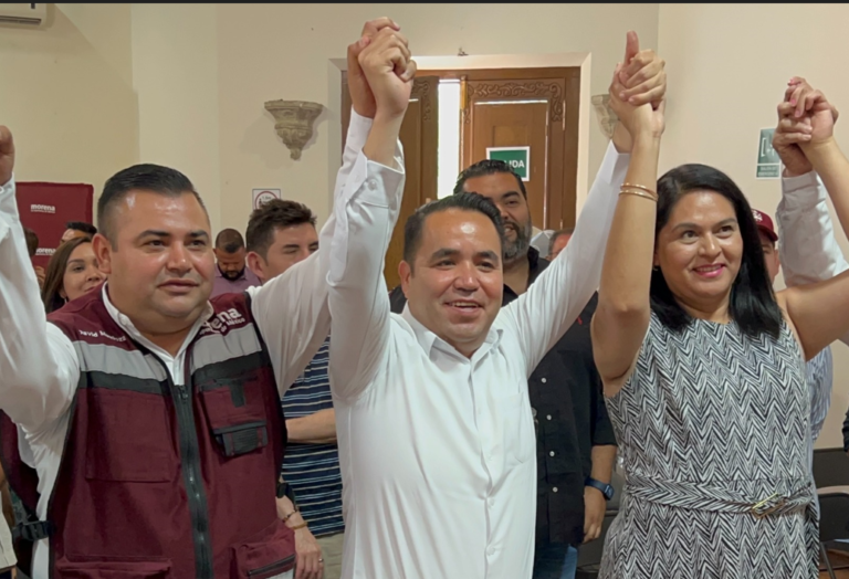 Nombran a Heriberto Aguilar presidente estata de Morena