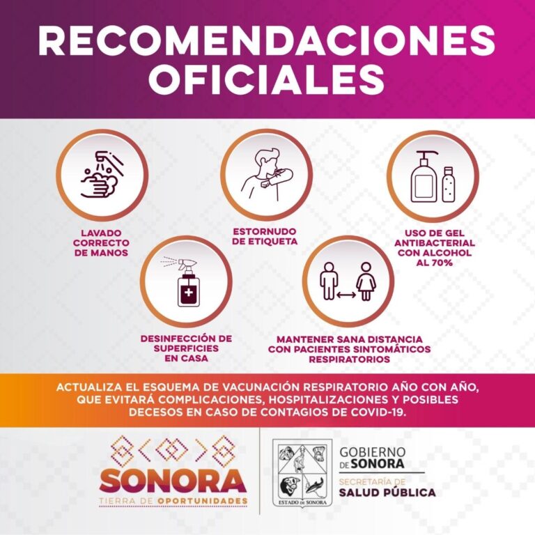 Sonora sin dato ni motivo de alarma por infecciones Covid-19: SSA