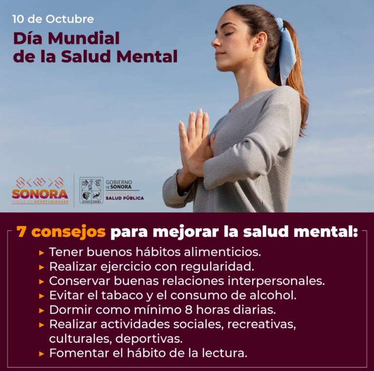 El Gobierno de Sonora trabaja en el cuidado de la salud mental y atender las adicciones