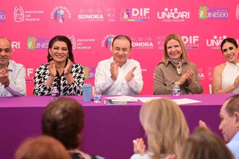 Sumamos esfuerzos con sociedad civil en favor de la niñez sonorense: Alfonso Durazo