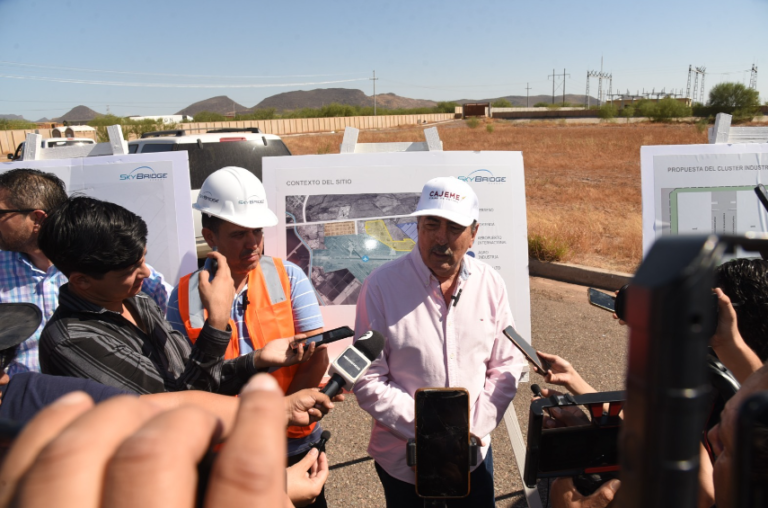 Inicia construcción del parque industrial aeroespacial skybridge en Cajeme