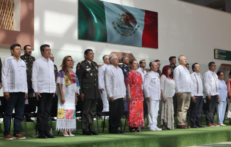 Quinto año de gobierno: presidente López Obrador inaugura Aeropuerto Internacional de Tulum