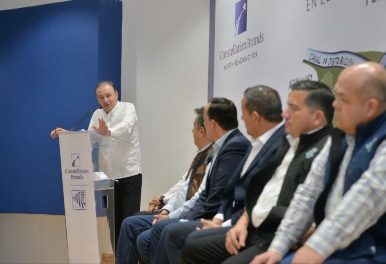 Impulsa Gobernador Durazo desarrollo de productores del Valle del Yaqui con sistema de bombeo