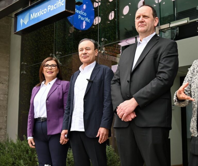 Encabeza Gobernador Durazo instalación de Mexico Pacific Limited en Sonora