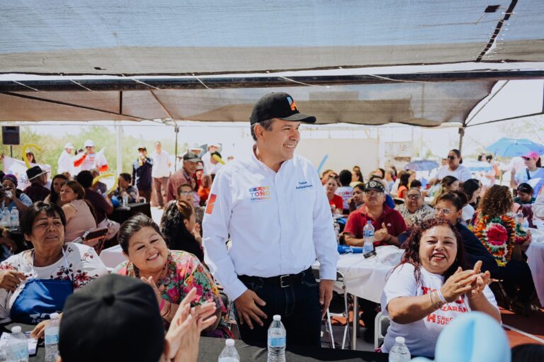 Ofrece Toño Astiazarán un Hermosillo cada vez más justo y seguro a mujeres