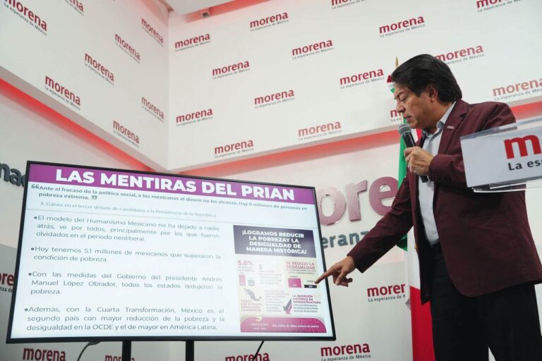 «No dejaremos pasar ni una sola mentira de la Candidata del PRIAN; No tiene ética en su forma de hacer política»: Mario Delgado