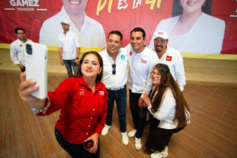 Celida y Froylán llaman al voto útil en Puerto Peñasco