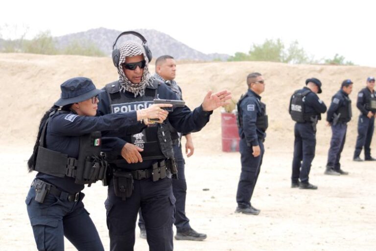 Avanza Policía Estatal en cumplimiento de 78% en metas de capacitación para el año 2024