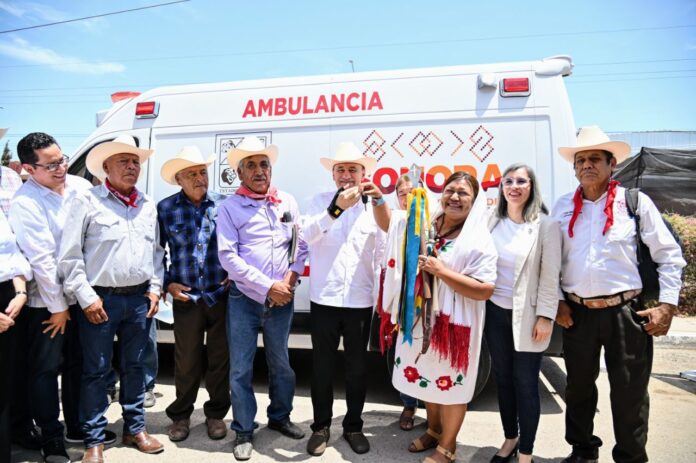 ENTREGA DE AMBULANCIA